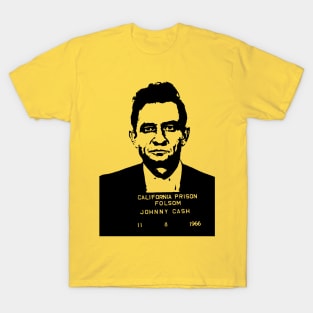 Johnny Cash Mugshot T-Shirt